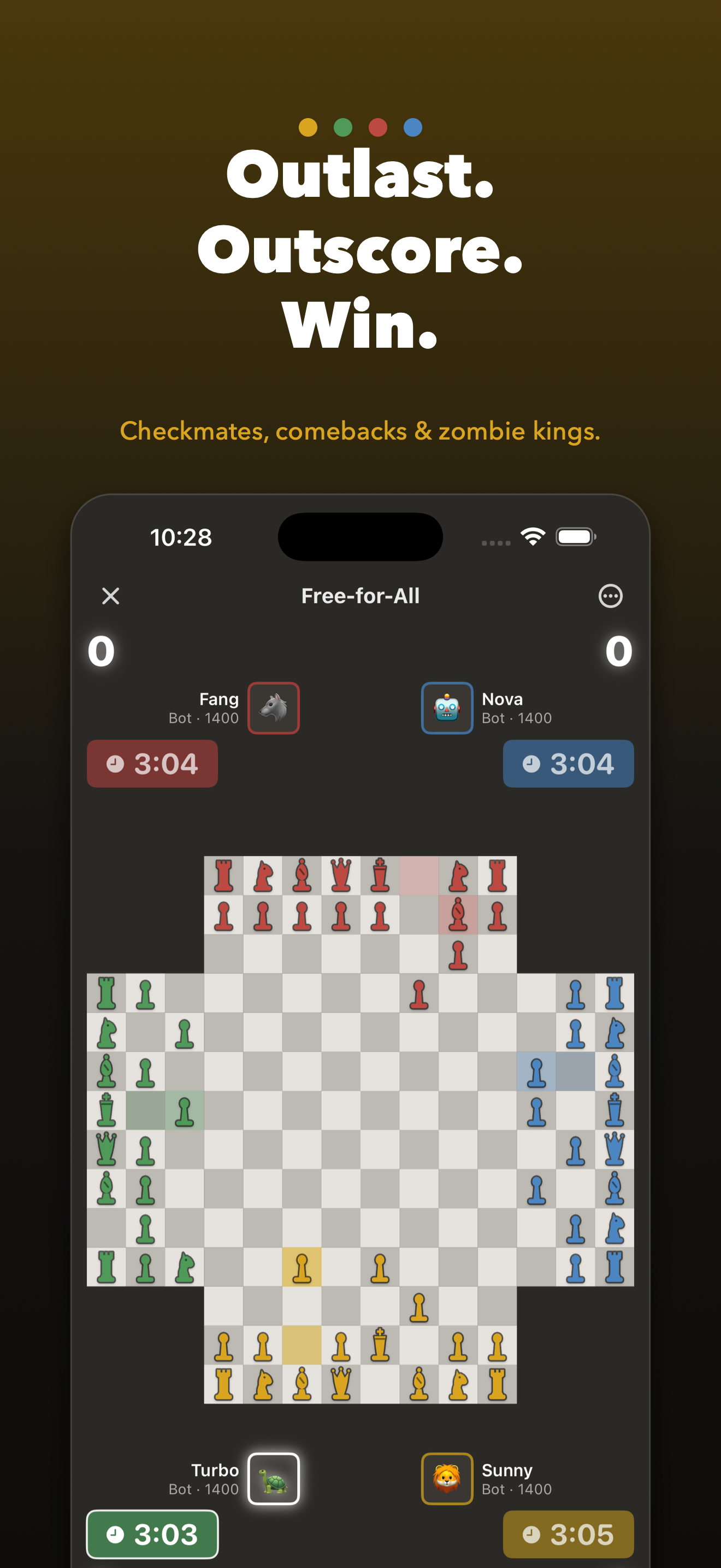 Winning a game